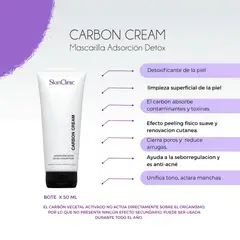 GENERICO - MASCARILLA DETOX DE LIMPIEZA CARBON CREAM