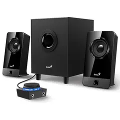 GENIUS - Parlantes Subwoofer SW-21 300X Control Pod 10W Rms