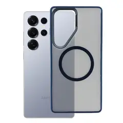 GENERICO - Funda Case Rigido Con Magsafe Compatible Con Samsung S25 Ultra Azul