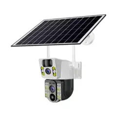 GENERICO - Cámara Solar Inalámbrica De 8mp 4k 4g Sim Para Exteriores De
