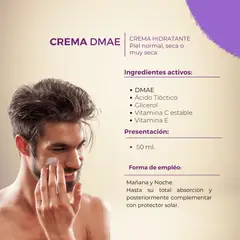 GENERICO - CREMA DMAE HIDRATANTE CON VITAMINA C EFECTO LIFTING PREVENCION Y TRATAMIENTO DE LA FLACIDEZ FACIAL