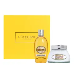 LOCCITANE - Dúo Aceite de Ducha y Concentrado de Leche Almendras