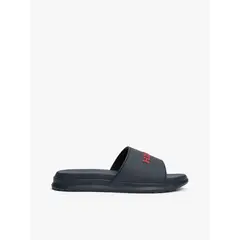 TOMMY HILFIGER - Sandalias azul con logo texturizado