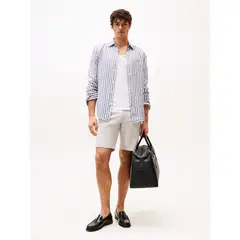 TOMMY HILFIGER - Pantalón gris chino corto Brooklyn colección 1985