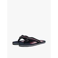 TOMMY HILFIGER - Sandalias azul con cinta distintiva