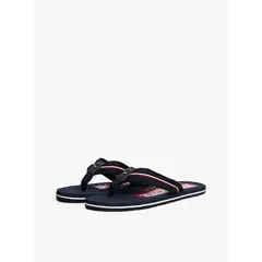 TOMMY HILFIGER - Sandalias azul con cinta distintiva