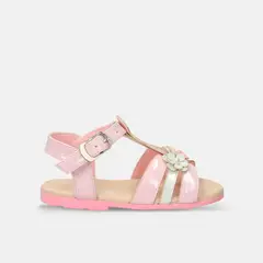 BUBBLE GUMMERS - Sandalia Para Niña Bubblegummers Rosado Tereza Suela Bebe 15-21