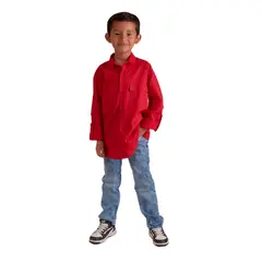 BIGBOYS - Camisa Manga Larga Luffy Roja
