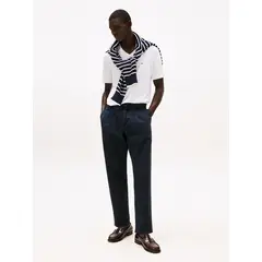 TOMMY HILFIGER - Camiseta blanca de Cuello en V