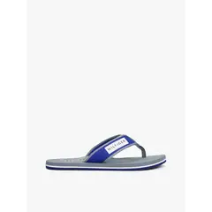 TOMMY HILFIGER - Sandalias gris con parche distintivo