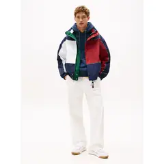 TOMMY HILFIGER - Pantalón blanco chino náutico Hilfiger regular