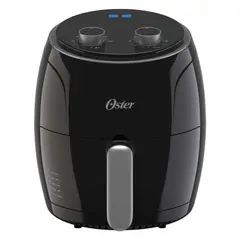 OSTER - Freidora de aire 3.8 Litros Manual Antiadherente CKSTAF38MNS Negra