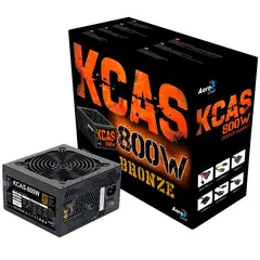 AEROCOOL - Fuente De Poder Kcas Full Range 800w 80+plus Bronze
