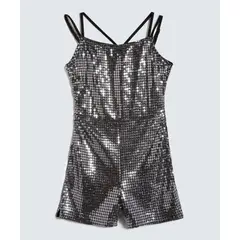 SEVEN SEVEN - Enterizo Para Mujer Manga Sisa Color Plata Marca #28320424