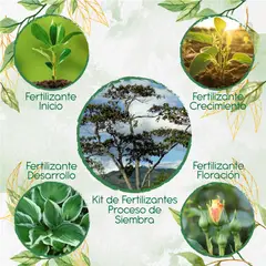 GENERICO - Kit De Fertilizantes Para La Siembra De Árbol Balso