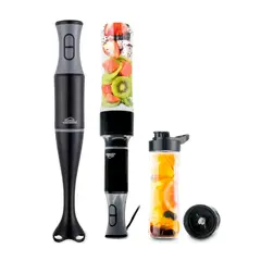 HOME ELEMENTS - Batidora De Mano Dualmix He538n Negra
