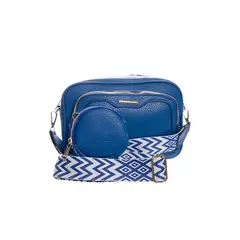 YOI - Bolso con estampado tribal y monedero