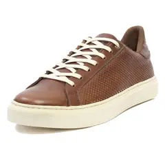 VILLABONR - Tenis Para Hombre Cuero VT-3021 Café