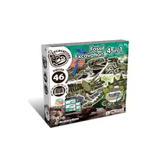 GENERICO - Excavaciones Fósiles 4 en 1 – Descubre Tus Dinosaurios