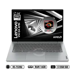 LENOVO - PORTATIL V14 G4 AMN 14 FHD AMD R5-7520U RAM 16GB LPDDR5 512GB SSD GREY