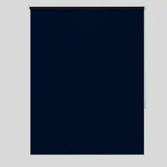 SUNFLEX - Cortina Enrollable Blackout Azul Ancho 160Cm X Alto 180Cm