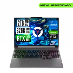 Lenovo - LEGION INTEL CORE I7-14700HX RTX 4070 8GB SSD 2TB RAM 32GB LED 16" FHD 165Hz