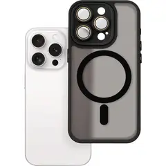 GENERICO - Funda Magsafe con Protector de Camara para iPhone 16 Pro Max