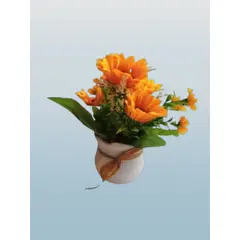 GENERICO - Planta Artificial, Flor Girasol en Maceta