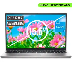 DELL - PORTATIL INSPIRON INTEL CORE I5 1334U SSD 512GB RAM 40GB LED 156 FHD LC W11 PRO