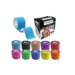 GENERICO - Rollo De Cinta Kinesiologica Neuromuscular Kinesiotape Color Colores