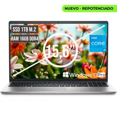 DELL - PORTATIL INSPIRON INTEL CORE I5 1334U SSD 1TB RAM 16GB LED 156 FHD LC W11 PRO