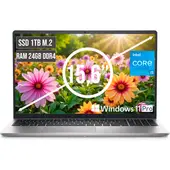 DELL - PORTATIL INSPIRON INTEL CORE I5 1334U SSD 1TB RAM 24GB LED 156 FHD LC W11 PRO