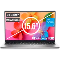 DELL - PORTATIL INSPIRON INTEL CORE I5 1334U SSD 2TB RAM 32GB LED 156 FHD LC W11 PRO