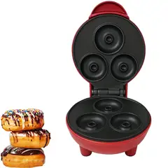GENERICO - Mini Wafleras De Formas Maquina Wafflera y Galletas Figuras de donas