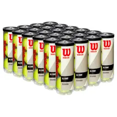 WILSON - Caja x24 Tarros Pelotas de Tenis Grand Slam