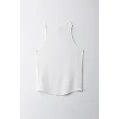 TENNIS - Camiseta en tela tejida con brillo crudo para mujer