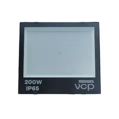 VCP - Reflector LED 200W Exterior Luz fría Multivoltaje IP65