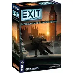 DEVIR - Juego De Mesa Cooperativo Exit Sherlock Holmes Adultos