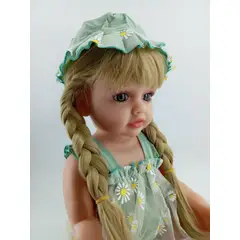 JUGUETERIA EXPRESS - Muñeca Bebe Reborn Realista Silicona Y Accesorios 55cm Alto