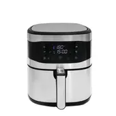 BERGNER - Freidora de Aire 6L 1680W 8 Funciones Foodies MasterPRO Negra
