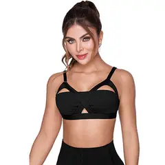 CHAMELA - Top Deportivo 44746 Negro.