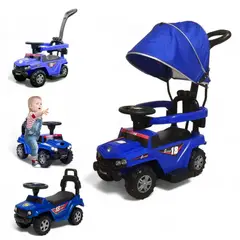 BRITOCHET - Carro Montable Paseador Bebé Niño Luces REF MTB345 AZUL