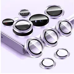 GENERICO - Lentes Protectores De Cámara Compatible Samsung S25 Ultra Lila