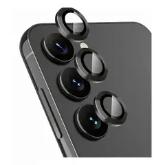 GENERICO - Lentes Protectores De Cámara Compatible Con Samsung S23 Plus Negro