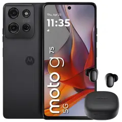 MOTOROLA - Celular Moto G75 5G 256GB /8GB Gris + Buds 6 Play Blk