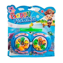 GENERICO - Juego De Pesca Iman Juguete Giratorio Infantil Ovalado