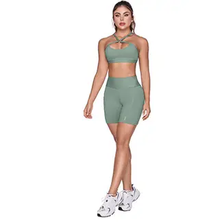 CHAMELA - Biker deportivo 44709 Verde.