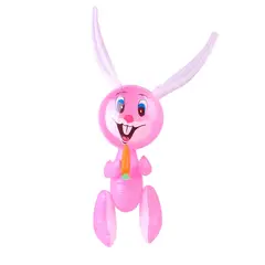 GENERICO - Conejo Bunny Zanahoria Inflable Niños Juguete Adultos