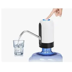 GENERICO - Dispensador Portátil De Agua Recargable Para Botellón Color BlancoNegro