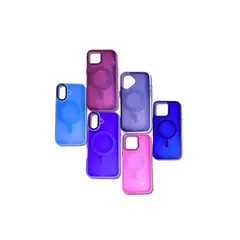 GENERICO - Carcasa Estuche Case para Iphone 15 PRO MAX Translucido Rosado